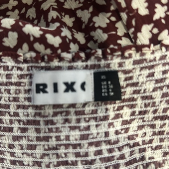 RIXO Hattie Floral Printed Square Neck Midi Dress - Picture 8 of 8